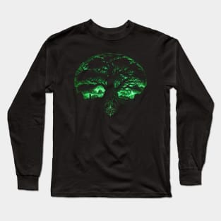 Yggdrasil, The World Tree Long Sleeve T-Shirt